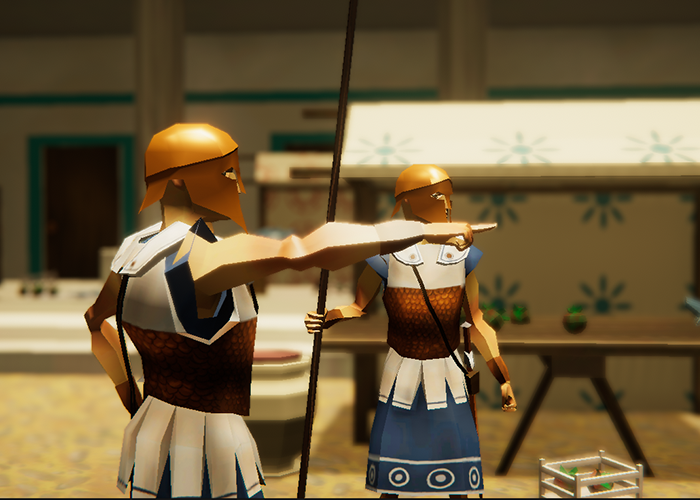 Playbook und Lernapp History Voices Ein Ausschnitt aus der LernApp Polis Athen