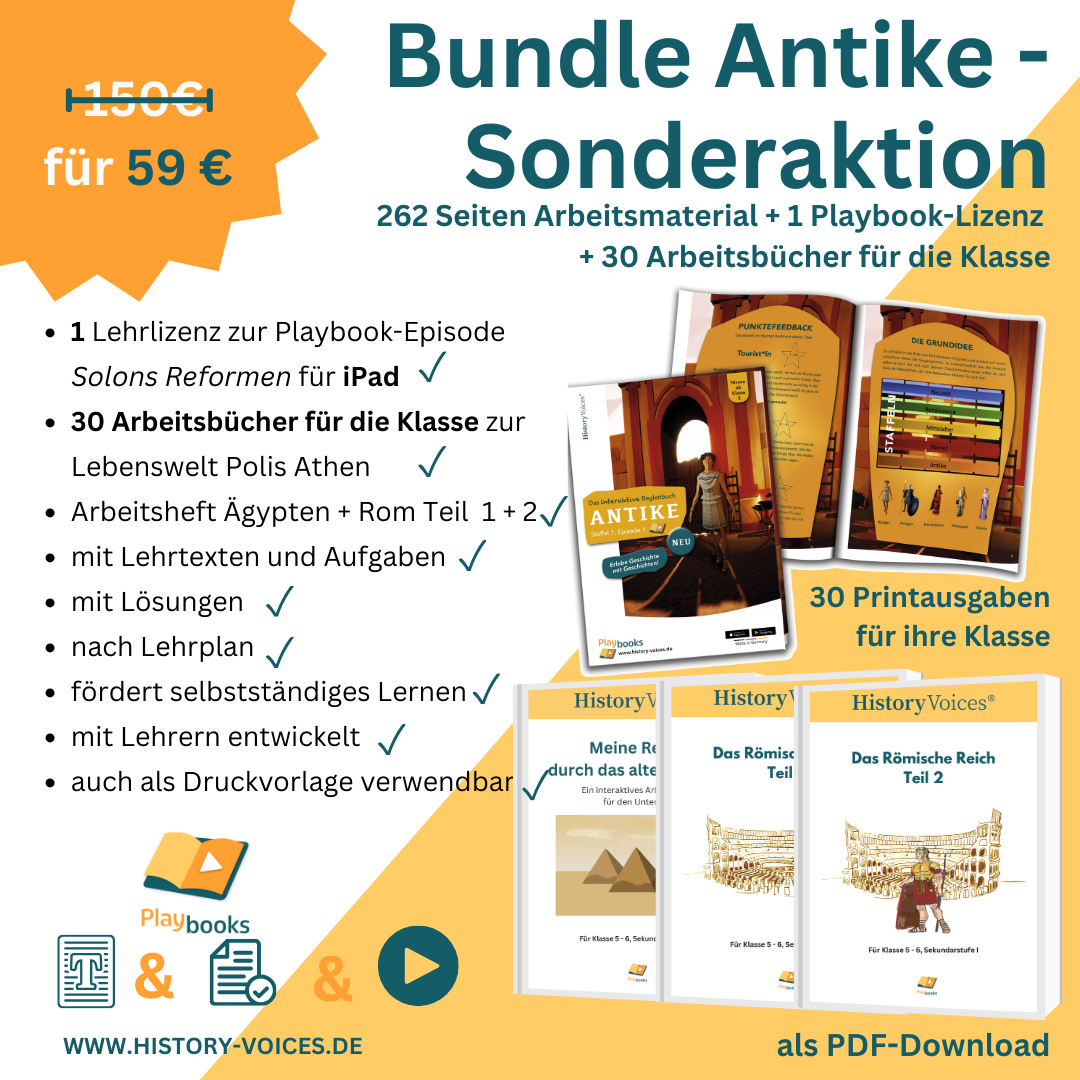 Werbung für Bundle Antike Sonderaktion