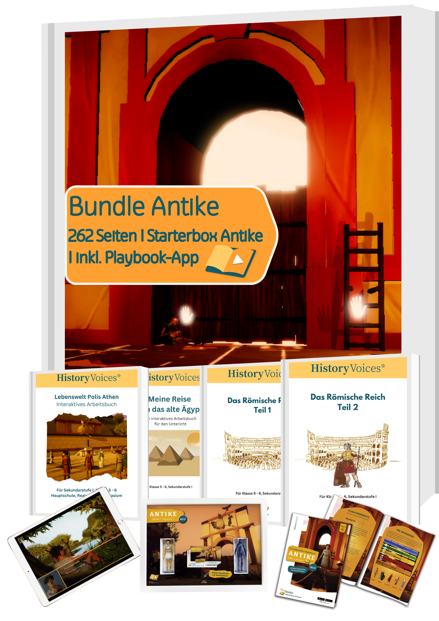 Unterrichtsmaterial fĂĽr das Fach Geschichte Cover Bundle Antike