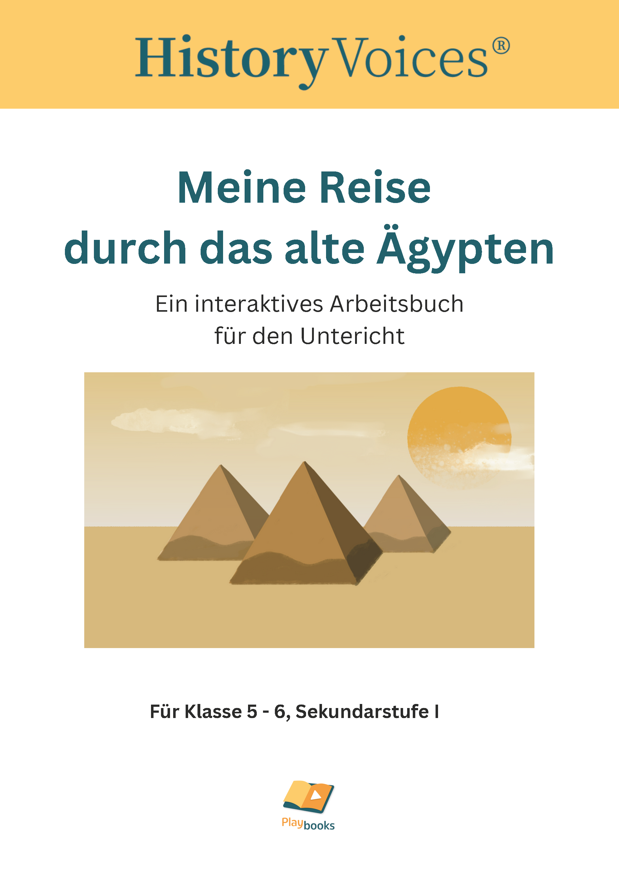 Antikes Ägypten Arbeitsblätter Cover vom Arbeitsheft Altes Aegypten