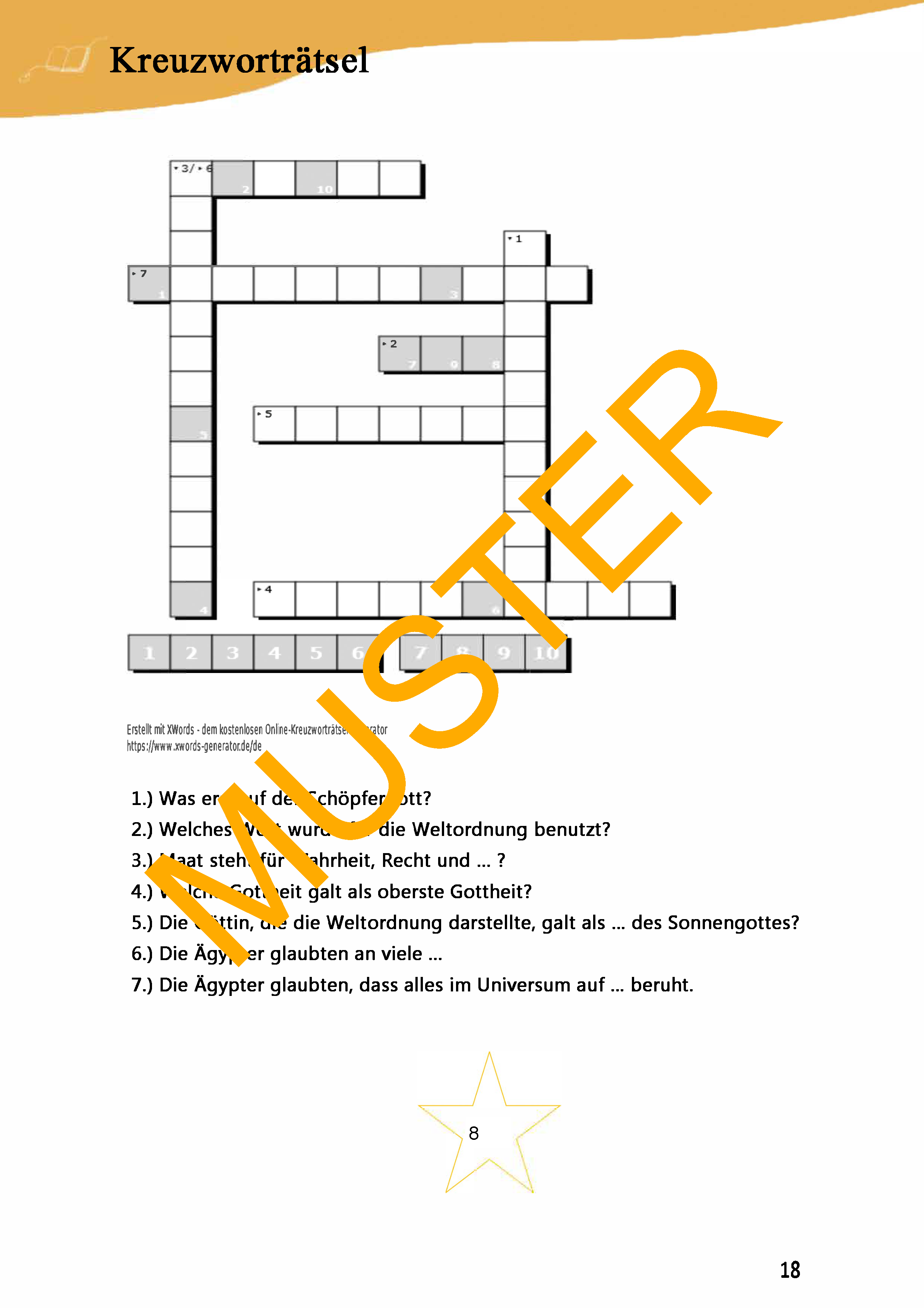 Unterrichtsmaterialien Ägypten 📖 Antike History Voices