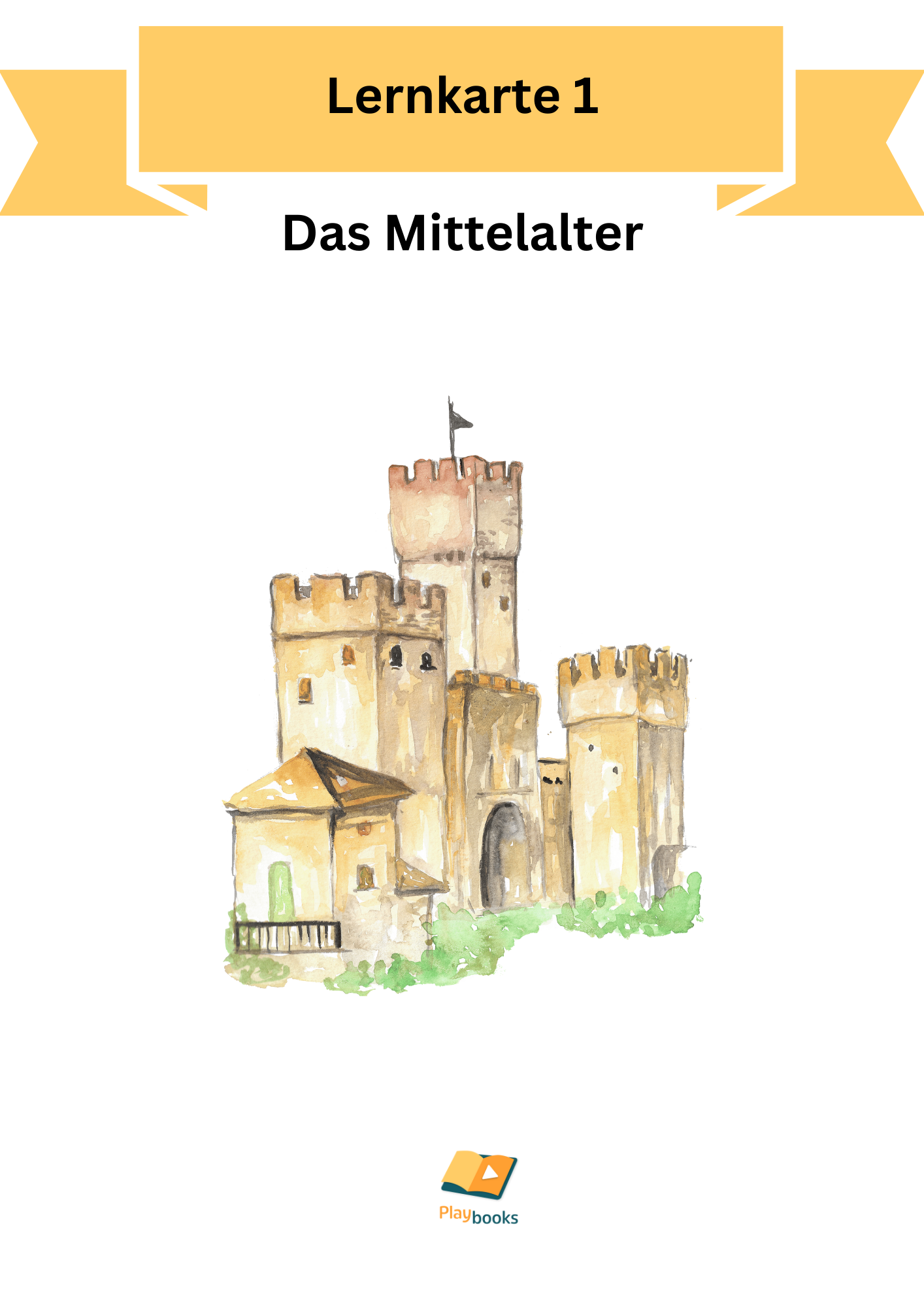 Lernkarten Mittelalter Deckblatt