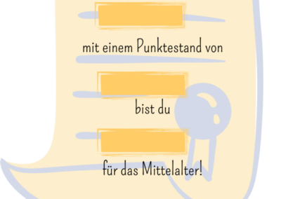 Urkunde Arbeitsblatt